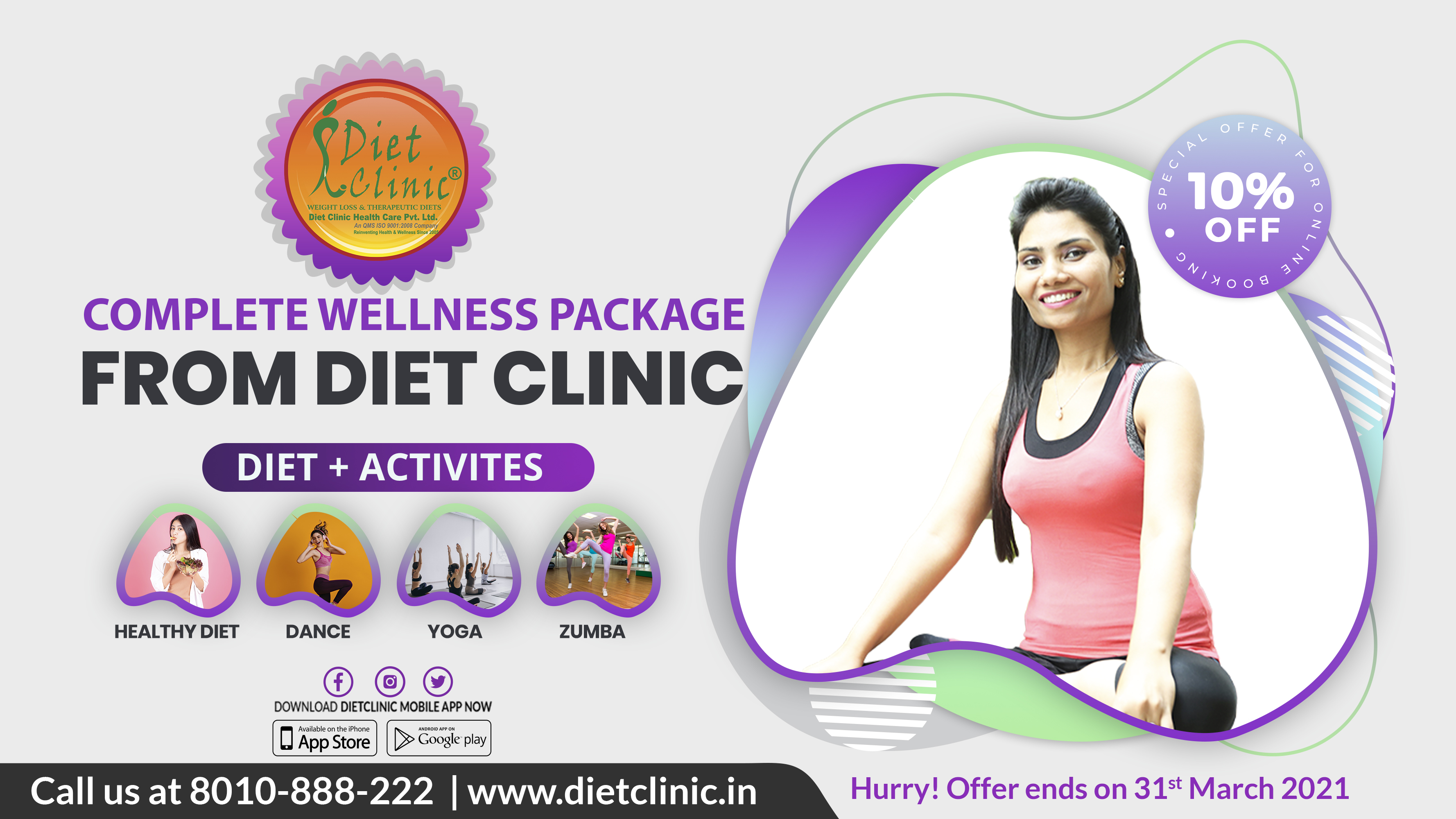 Diet Clinic, yoga diets